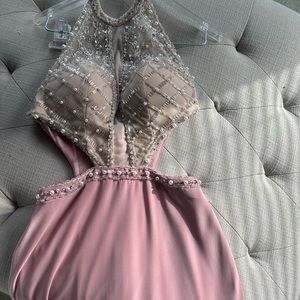 PINK&PEARL PROM DRESS Dillards size small